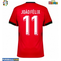 Portugal Joao Felix #11 Heimtrikot EM 2024 Kurzarm